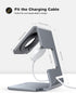 Lamicall Stand Suit for Apple Watch, Charging Stand : Desk Watch Stand Holder Charging Dock Station Compatible with Apple Watch Series 7/SE 45mm 4...