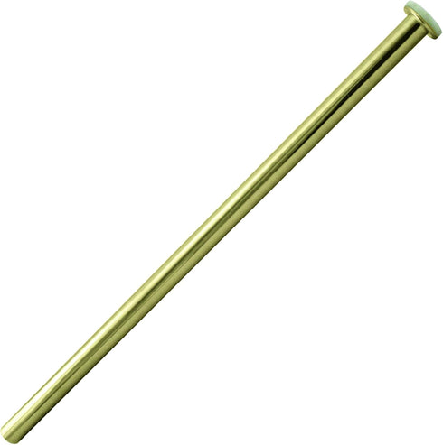 Westbrass D125-03 1/2" x 12" Flat Head Toilet Riser Supply Line, 1-Pack, Polished Brass...
