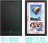 RPJC 8x14 Soild Wood 2 Opening Picture frames with High Definition Glass Display 4x6 and 5x7 with Mat or 8x14 Without Mat for Wall Mounting Hangin...