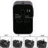 Premium Travel Adapter, Portable Universal All in One Worldwide Power Adapter, European Travel Plug Adapter, Power Converter Adapter, for AC Power...