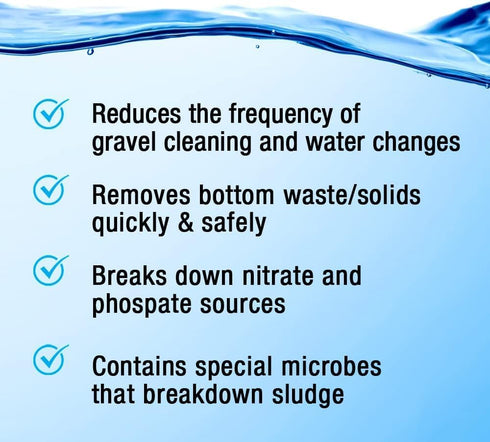 Microbe-Lift Professional Gravel & Substrate Cleaner for Freshwater and Saltwater Tanks, 8oz...