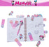 Innovative Designs Disney Minnie Mouse Tab Journal Spiral Notebook, Ballpoint Pen, Sticky Tabs, 96 Lined Pages, Pink...
