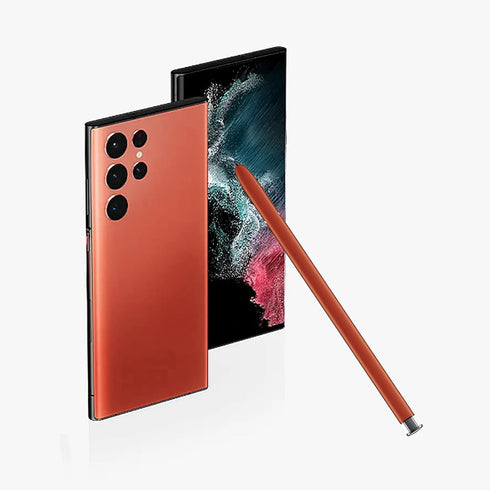 Orange Galaxy S22 Ultra Pen for Samsung Galaxy S22 Ultra 5G Touch Screen Stylus Pen Replacement Parts for Samsung Galaxy S22 Ultra S Pen, No Bluet...