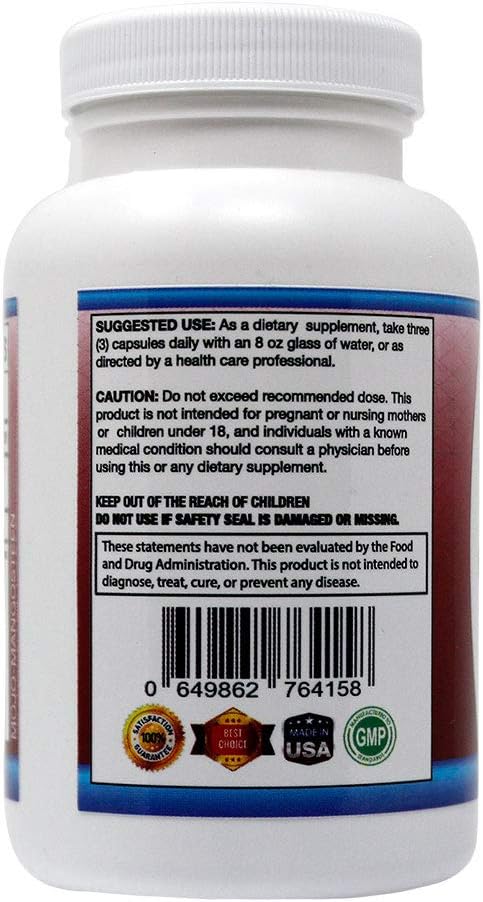 Freeze Dried Mangosteen Pericarp Capsules, 1.5 Grams per Serving, 90 Veggie Capsules per Bottle, Xanthone Rich...