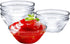 Mini Glass Bowls Set of 6 Small Dipping Bowls Sauces Jam Chutney Nut Dessert Ice Cream Sundae Serving Bowls Sauce Bowls for All Condiments Transpa...