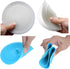 V-TOP Tub Stopper 2 Pack, 6 inches Large Silicone Drain Plug Hair Stopper Flat Suction Cover for Kitchen, Bathroom and Laundry...