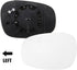 uxcell Car Left Driver Side Heated Mirror Glass Replacement W/Backing Plate for BMW 135i 2009-2011 for BMW 325i 328i 128i 335is No.51167252893...