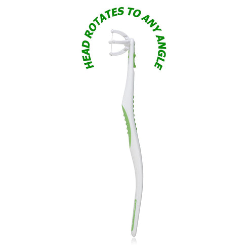 VeriFlosser - Refill Size M - Swivel Head Flosser Replacement Pack New by VeriFresh 20 Floss Heads...