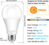 TOBUSA Dusk to Dawn Sensor Light Bulb Outdoor, A19 LED Bulbs Auto On OFF 100 watt Equivalent, E26 Sensor Bulbs Neutral White 4000K, 11W 1200lm Sma...