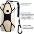 Gear Beast Universal Phone Lanyard Holder and Ring Grip, Silicone Cell Phone Lanyard Neck Strap and Phone Ring Holder...
