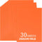 30 Sheets Orange Cardstock 8.5'' x 11'', 250gsm/90lb Heavyweight Cover Cardstock Paper, Thick and Smooth A4 Card Stock Perfect for Invitations, Me...