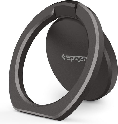 Spigen Style Ring 360 Cell Phone Ring/Phone Grip/Stand/Holder for All Phones and Tablets Compatible with Magnetic Car Mount - Gun Metal......