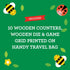 Petit Collage On-The-Go Game Duo Garden Friends...