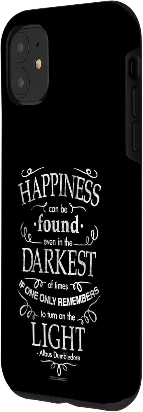 iPhone 11 Harry Potter Happiness Quote Case...