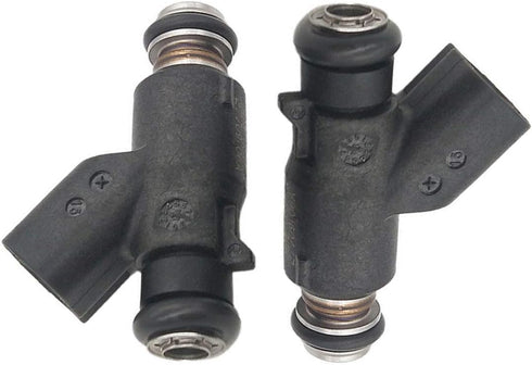 27709-06A 2pcs Set Fuel Injector 6 Holes Replacement for 2006-2015 Harley Davidson Motorcycle 25 Degree 27625-06 R2025DEG...