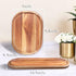 Wooden Vanity Bathroom Trays, Farmhouse Wood Perfume Tray Home Rustic Decor Plate, Kitchen Counter Top Storage, Rectangular Sink Organizer Tray fo...