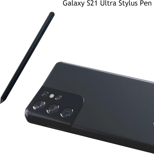 Galaxy S21 Ultra S Pen Replacement for Samsung Galaxy S21 Ultra 5G Stylus S Pen with 5X Replacement Tips/Nibs (Black)...