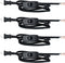 4 Pcs 5 Feet Black Light Cord, Lamp Power Cord with On/Off Switch Button and Plug, There is Only One Plug and Need to Be Wired...