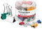 1InTheOffice Binder Clips Assorted Size, Mini, Small and Medium Binder Clips, Paper Clamps, 30 Pack...