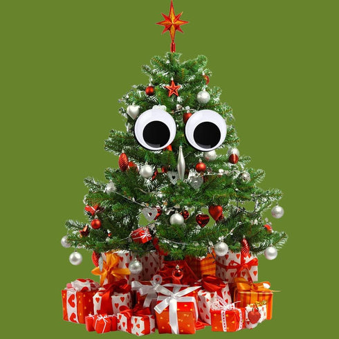 5.9 Inches Giant Wiggle Eyes with Self Adhesive, Black White Googly Eyes for DIY Crafts Christmas Tree Decoration...