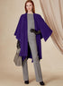 Vogue Misses' Loose-Fitting Unlined Cape Sewing Pattern Kit, Code V1818, Sizes XS-S-M-L-XL-XXL, Multicolor...