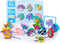 JAQI Montessori Educational Wooden Threading Stringing Toys Dinosaurs Traffic Space Insects Animals Fruits Lacing Beads Preschool Learning Toys fo...