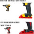 10Packs Tool Holders for Dewalt 20V Drill Mount Fit for Milwaukee M18 Tools (Red)...