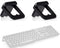 Mini Universal Keyboard and Laptop Stand for Logitech K120 G910 G810 G610 G PRO Keyboard (Universal Keyboard Stand Feet Legs) Black...