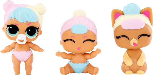 LOL Surprise Baby Bundle Surprise with Collectible Dolls, Baby Theme, Twins, Triplets, Pets, Water Reveal, 2 or 3 Dolls Included- Great Gift for G...