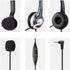 Callez Phone Headset with Noise Cancelling Microphone and Volume Control, Office 2.5mm Telephone Headsets Compatible with Panasonic AT&T ML17929 V...