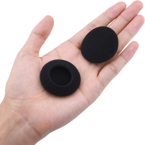 2 Inch Foam Pad EarPad Ear Cover Compatible with Sony Sennheiser Philips Headphone, 5 Pairs, Black......