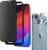 for iPhone 15 Plus 6.7" Matte Privacy Screen Protector with Camera Lens Protector Full Coverage Anti-glare Anti-spy Tempered Glass Film Anti-finge...