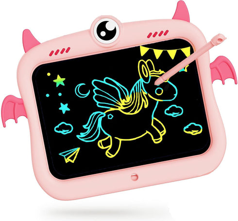 bravokids LCD Writing Tablet, 8.5 Inch Colorful Doodle Board Drawing Tablet, Erasable Reusable Drawing Pads Toddler Educational Learning Toys for ...
