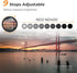 K&F Concept 40.5mm Variable ND Lens Filter ND2-ND400 (1-9 Stops) 18 Multi-Layer Coatings Adjustable Neutral Density Ultra Slim Lens Filter for Cam...