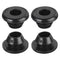 uxcell 20Pcs Rubber Grommets 8mm Mount Dia, for 6mm ID Rubber Hole Plugs Rubber Wiring Grommets for Firewall Cable Wire Protecting, Black...