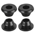 uxcell 20Pcs Rubber Grommets 8mm Mount Dia, for 6mm ID Rubber Hole Plugs Rubber Wiring Grommets for Firewall Cable Wire Protecting, Black...