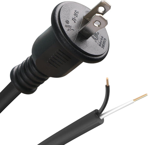 33007298 Power Cord 10FT for DeWalt DW100 DW101 DW120K D26453 DW130 DW236 DW400 etc Drill Shearer Polisher Electric Tools Replacemnt Cord 2 Wire 1...
