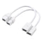 Cable Matters 2-Pack 48Gbps HDMI 2.1 Keystone Pigtail Cable - 8 Inches, Support 8K@60Hz, 4K@240Hz and HDR (HDMI Keystone Pigtail 8K, HDMI 2.1 Pigt...
