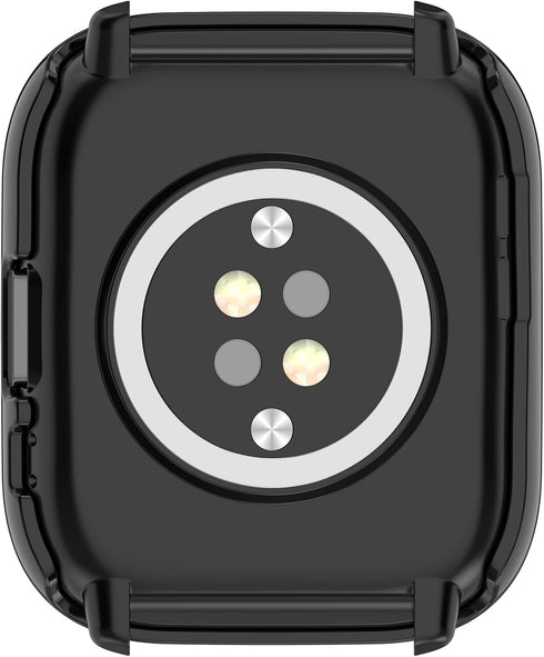 Screen Protector Compatible with Amazfit Active Cases Smartwatch Case Scratched Full Cover Screen Protectors Intended for Amazfit Active (A2211) (...