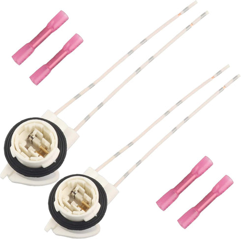 2PCS Lamp Socket, Wire Harness Pigtail Light Socket LS94,19258649,645-607 Compatible with Chevy Avalanche Silverado Suburban Tahoe, GMC Envoy Sier...