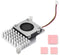 Active Cooler for Raspberry Pi 5, Active Cooling Fan Aluminium Heatsink with Thermal Pads for Raspberry Pi 5 4GB/8GB...