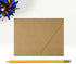 A2 Contour Flap Envelopes (4 3/8 x 5 3/4) - 70lb. 100% Recycled, Grocery Bag Brown (50 Qty.) | Perfect for RSVP Cards, Invitations, Announcements ...
