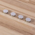 20 PCS Screw Covers Decorative Caps (Solid Construction) Mirror Screws Fasteners, 3/5" Diameter, Chrome...