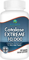 Best Earth Naturals Catalase Extreme Supplement 10,000 with Saw Palmetto, Biotin, Fo-Ti, PABA - Hair Supplements for Strong Hair - 60 Capsules (30...