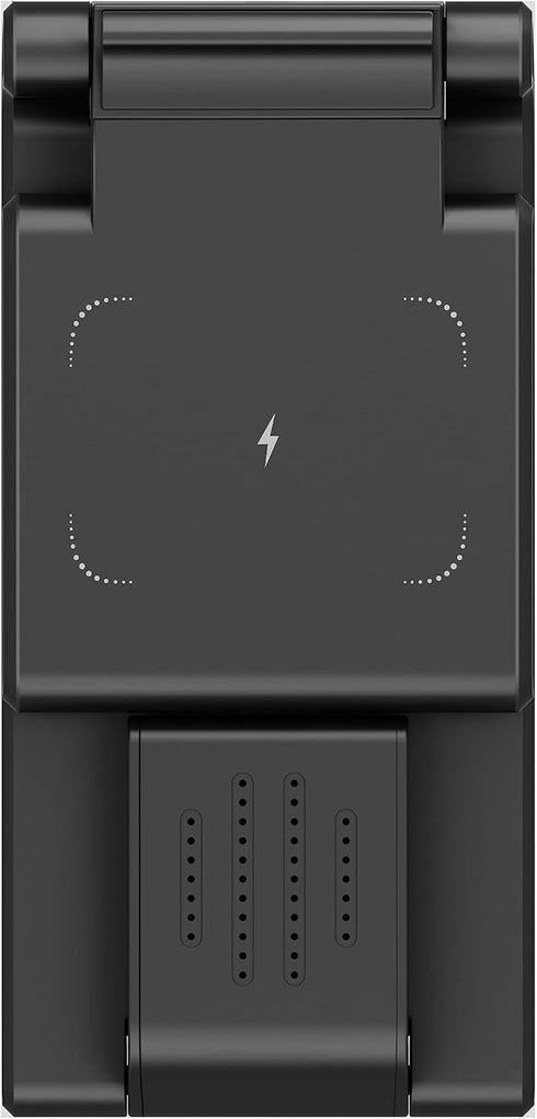 MMOBIEL Wireless Charger Compatible with iPhone, Apple Watch and AirPods - Foldable 3-in-1 Wireless Charging Station Compatible with Qi Magsafe Ch...