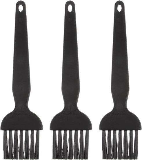 3pcs Anti-Static Cleaning Brush 25x33mm PV Plastic Conductive Bristles Anti Static ESD Brushes for Clean PCB Laptop Keyboard Fan and Other Electro...