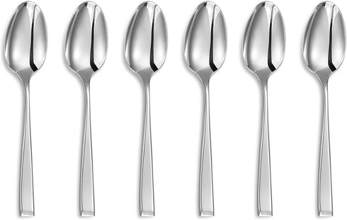 Alexander Fine Spoons, Set of 4, 18/10 Stainless Steel, Well Made, Dishwasher Safe, Heavy Duty Spoon (4.7" Coffee Spoons)...