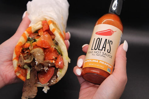 Lola’s Fine Hot Sauce - Carolina Reaper | 5 Fl Oz | Signature Family Recipe | All-Natural, Gluten-Free, Keto | Created With Carolina Reaper Pepper...