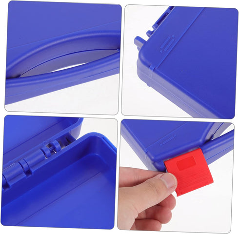 Tool Storage Box Portable Tool Case Vehicle Tool Case Plastic Case Hard Carrying Case Essential Tool Container Heavy Duty Toolbox Tools Storage Co...