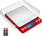 AMIR Upgraded Digital Kitchen Scale, 500g Mini Pocket Jewelry Scale, Cooking Food Scale with Back-Lit LCD Display, 2 Trays, 6 Units, Auto Off, Tar...